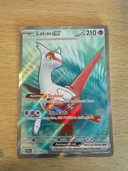 Latias ex - 220/191 - Surging Sparks - Pokemon TCG - NM - Full Art - HOLO - Image 1