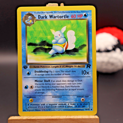 Dark Wartortle - 46/82 - 1st Edition - Team Rocket - Pokemon Vintage - Image 1