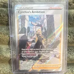 Pokemon Cynthia's Ambition Ultra Rare GG60/GG70 Crown Zenith Galarian Gallery H… - Image 1