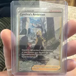 Pokemon Cynthia's Ambition Ultra Rare GG60/GG70 Crown Zenith Galarian Gallery H… - Image 3