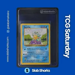 1999 POKEMON BASE SET #63/102 SQUIRTLE - Image 1