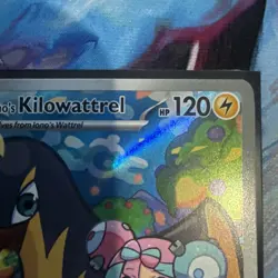 Pokemon Iono's Kilowattrel Illustration Rare Journey Together 163/159 120 HP - Image 3