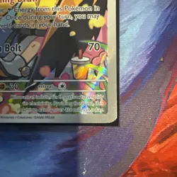 Pokemon Iono's Kilowattrel Illustration Rare Journey Together 163/159 120 HP - Image 4