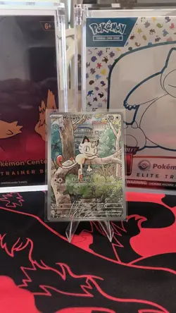 Nintendo Meowth 106/094 PFL EN Holo Basic 70 HP Pokemon TCG 2025 - Image 1