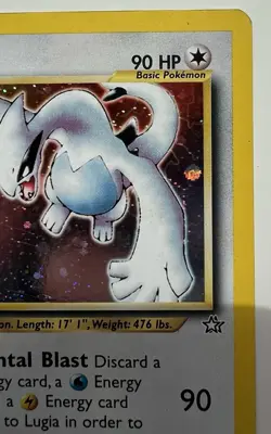 Pokemon Lugia 1st Edition Neo Genesis Holo 9/111 Vintage WOTC - Image 5