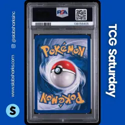 2000 POKEMON TEAM ROCKET #3/82 DARK BLASTOISE HOLO RARE PSA 8 - Image 2