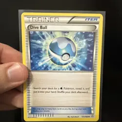 Pokemon TCG Dive Ball 125/160 XY Primal Clash Regular NM - Image 1