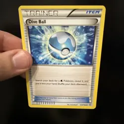 Pokemon TCG Dive Ball 125/160 XY Primal Clash Regular NM - Image 3