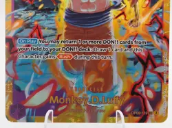 One Piece TCG OP-09 Monkey D. Luffy OP09-119 SEC NM/M - Image 2