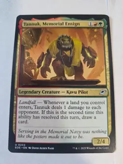 MTG - Tannuk, Memorial Ensign - Edge of Eternities - Image 1