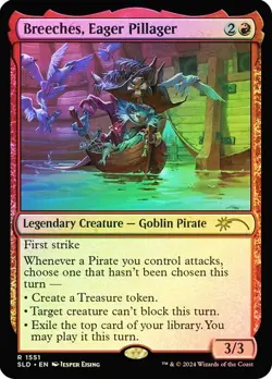 MTG - Breeches, Eager Pillager - Foil - Jesper Ejsing Secret Lair - Magic - Image 1