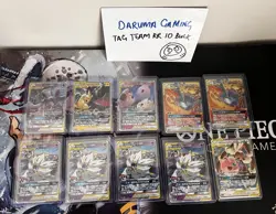 Lot of 10 Pokemon Tag Team GX RR Singles - Japanese SM9-SM12a Bulk Holo - Image 1