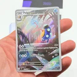 CARTA POKEMON CARD PALPITOAD 104/086 - ITA - LUCE NERA - 2025 - NEAR MINT - Image 3