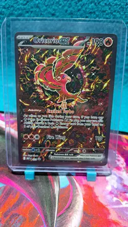 💥Pokemon Oricorio ex 024 Holo Promo / Mega Evolution (NM+) - Image 1
