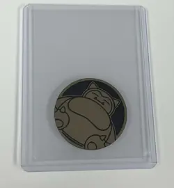 Pokemon (TCG) PERFECT ORDER - Snorlax Gold Collector Coin - Image 1
