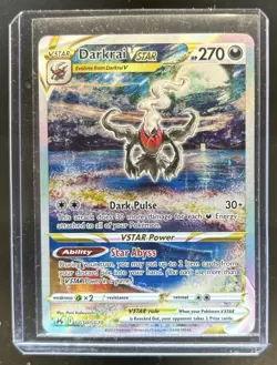 2023 Pokemon SWSH Crown Zenith Darkrai VST Galarian Gallery #GG50/GG70 - Image 1
