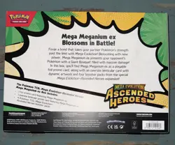 Pokemon Mega Evolution Ascended Heroes Mega Meganium EX Box New Sealed - Image 2