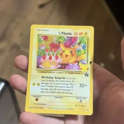 The Pokemon Company ______'s Pikachu 24/53 Promo Holo 50 HP Basic Wotc Promo - Image 1