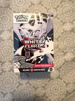 Pokemon TCG, Scarlet and Violet White Flare Booster Bundle (Factory Sealed) - Image 1