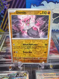 Diancie 086/142 Reverse Holo Uncommon Pokemon TCG S&V Stellar Crown - Image 1