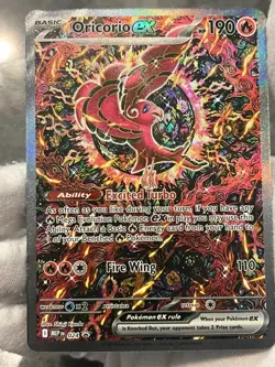 Pokemon TCG Oricorio ex 024 ME: Mega Evolutions Promo Holo NM - Image 3