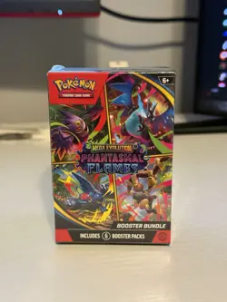 Pokemon TCG: Phantasmal Flames Booster Bundle Sealed - Image 1