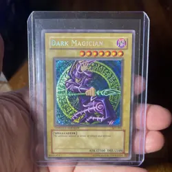 Yugioh BPT-001 Dark Magician - Beautiful card, but has wear (check description) - Image 1