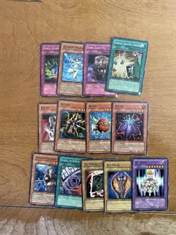 Yugioh Asian English lot for mrally: skilled white sanga kazejin viper commons - Image 4