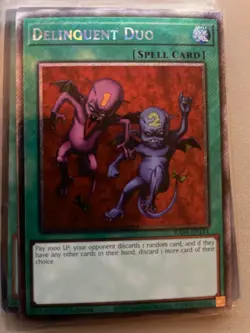 Delinquent Duo - RA04-EN114 - Platinum Secret Rare - 1st Edition - YuGiOh - (NM) - Image 1