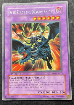Dark Blade the Dragon Knight - RDS-EN035 - Rare 1st Ed NM Yugioh - Image 1