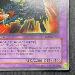 Dark Blade the Dragon Knight - RDS-EN035 - Rare 1st Ed NM Yugioh - Image 4