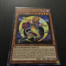 Yu-Gi-Oh! 1x Lunalight Gold Leo DUAD-EN005 Secret Rare 1st Edition NM - Image 3