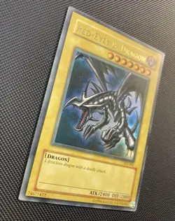 Red-Eyes Black Dragon SDJ-001 Unlimited Edition Holo Rare Yu-Gi-Oh! - Image 3