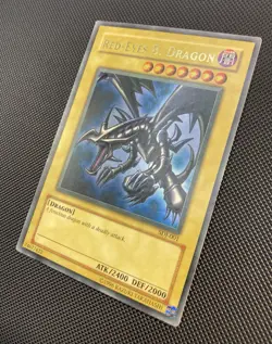 Red-Eyes Black Dragon SDJ-001 Unlimited Edition Holo Rare Yu-Gi-Oh! - Image 4