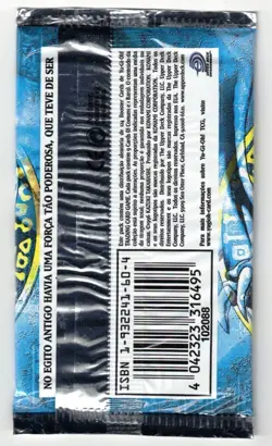 YUGIOH LEGEND OF BLUE EYES WHITE DRAGON 1ST EDITION BOOSTER PACK PORTUGUESE - Image 2