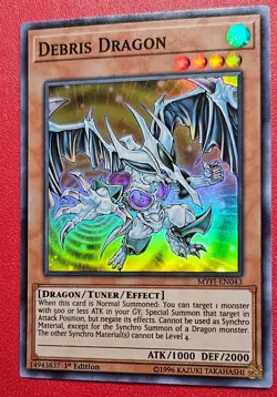 1x Yu-Gi-Oh! Debris Dragon - MYFI-EN043 - Super Rare - 1st Edition - NM - Image 1