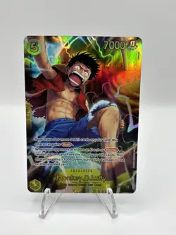 One Piece CCG Monkey D. Luffy OP15-119 SEC - English - PACK FRESH NM - Image 1