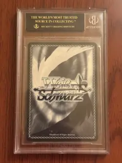 Weiss Schwarz Christmas Nodoka Toyohama SP Serialized 06/10 BGS 10 BLACK LABEL - Image 3