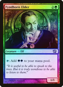 Fyndhorn Elder FOIL 8th Edition PLD Green Uncommon MAGIC MTG CARD ABUGames - Image 1