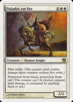 Paladin en-Vec 9th Edition NM White Rare MAGIC THE GATHERING MTG CARD ABUGames - Image 1