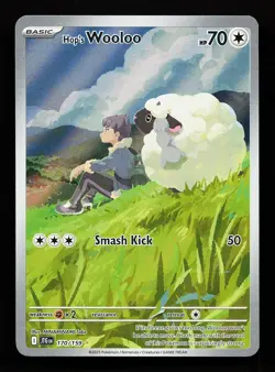 Hop's Wooloo 170/159 Illustration Rare Journey Together Pokemon Card - Image 1