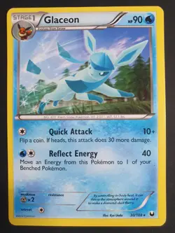 Glaceon 30/108 - Dark Explorers Set - Pokemon Card - Very Good Condition - Image 1
