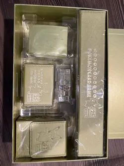 Pokemon Card 25th Anniversary Golden Box Supplies Only (No Cards) Limited - Image 3