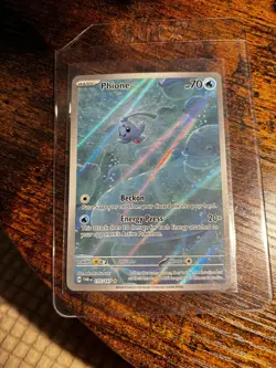 Phione Twilight Masquerade Pokemon TCG Card 175/167 - Image 1