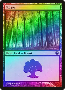 Forest (350) FOIL 9th Edition NM Basic Land MAGIC THE GATHERING CARD ABUGames - Image 1