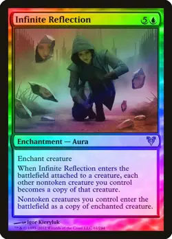 Infinite Reflection FOIL Avacyn Restored NM Blue Rare MAGIC MTG CARD ABUGames - Image 1
