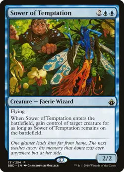 Sower of Temptation Battlebond NM Blue Rare MAGIC THE GATHERING CARD ABUGames - Image 1