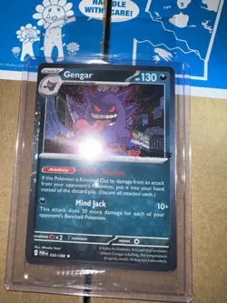 Pokemon Gengar Promo Holo Card 050/088 130 HP English sealed - Image 1