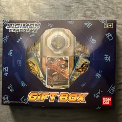 Bandai Digimon TCG Card Game Gift Box #1 4 Packs Memory Counter Wargreymon 811039035846 - Image 1