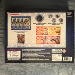 Bandai Digimon TCG Card Game Gift Box #1 4 Packs Memory Counter Wargreymon 811039035846 - Image 3